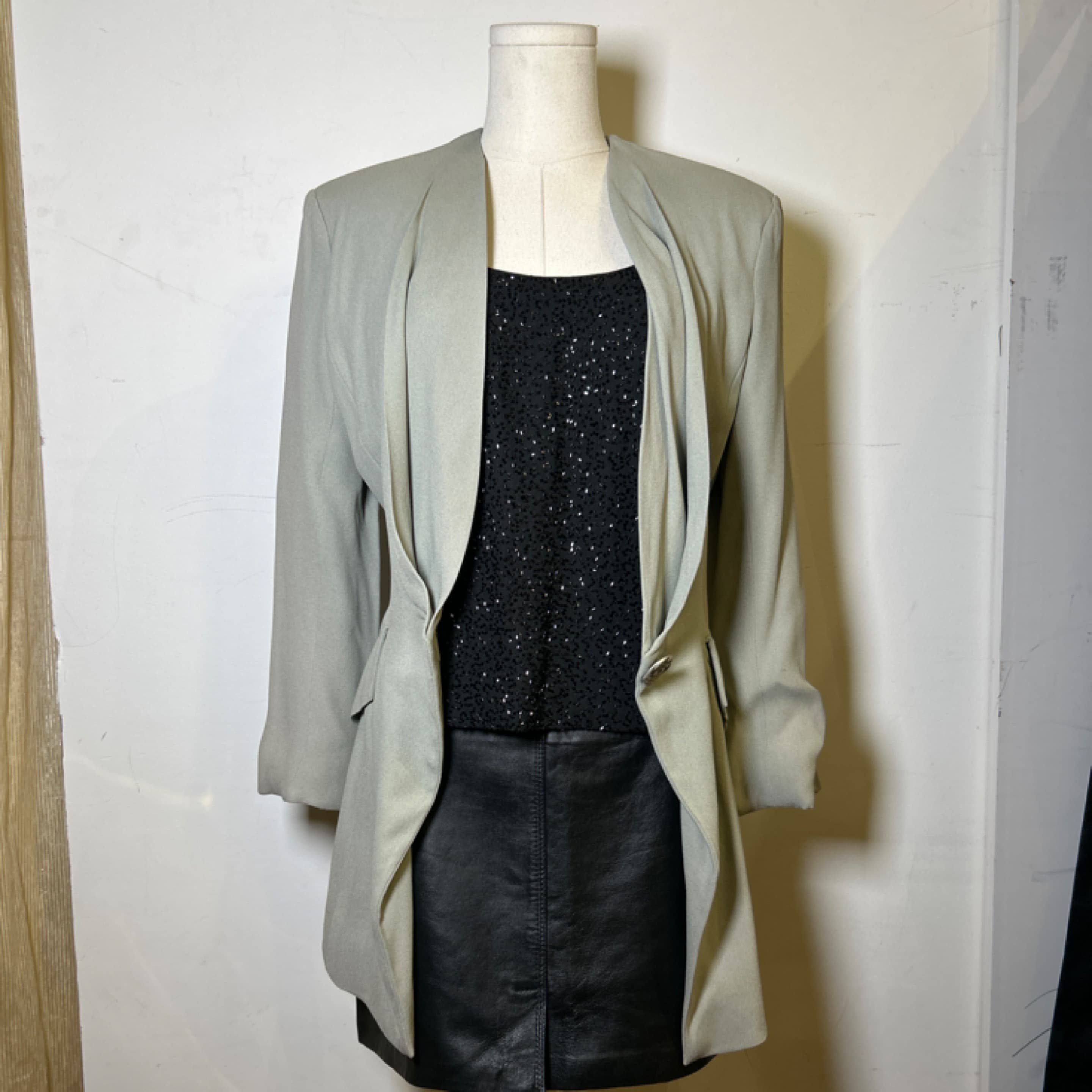 Green blazer