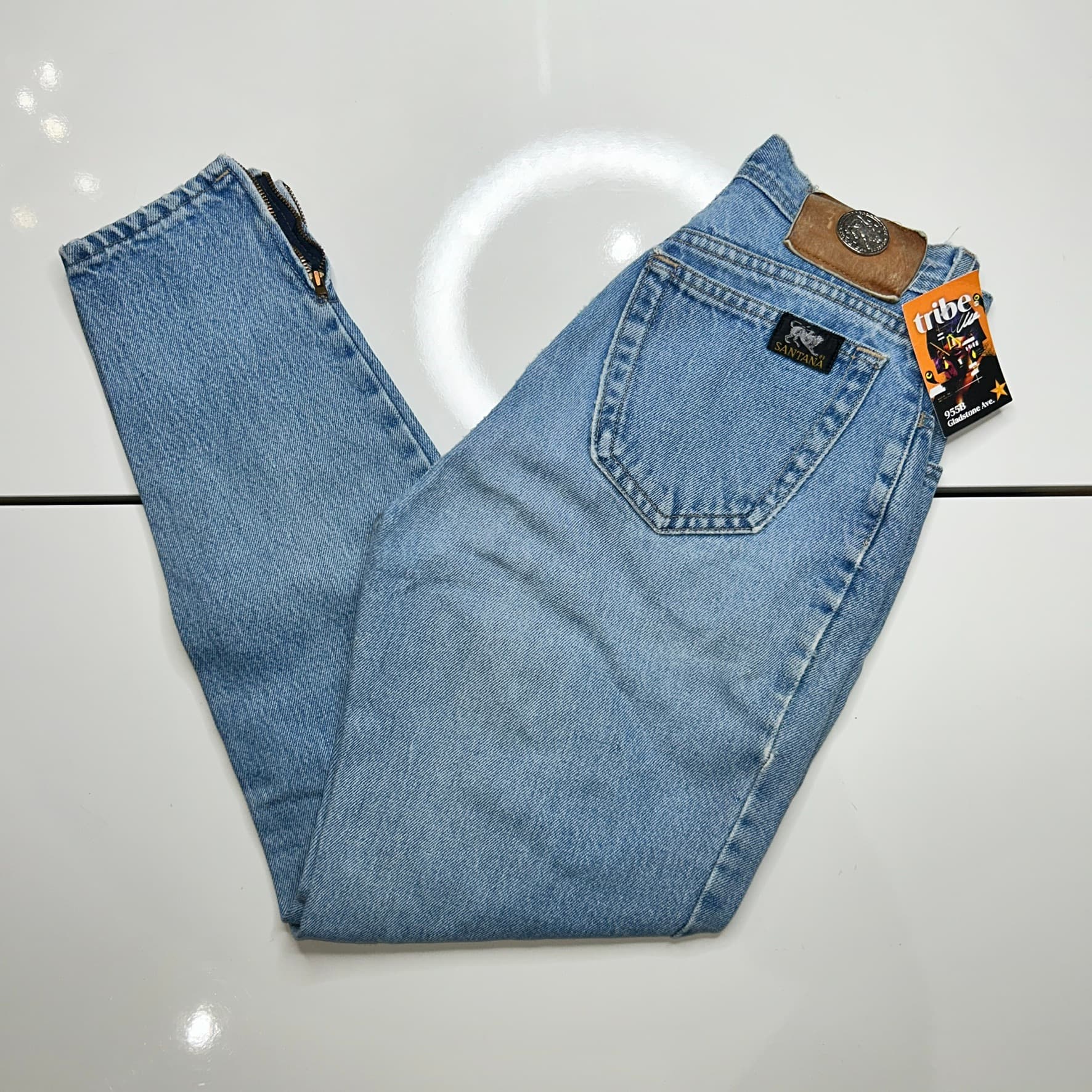 Santana High Rise Mom Fit Jeans 26