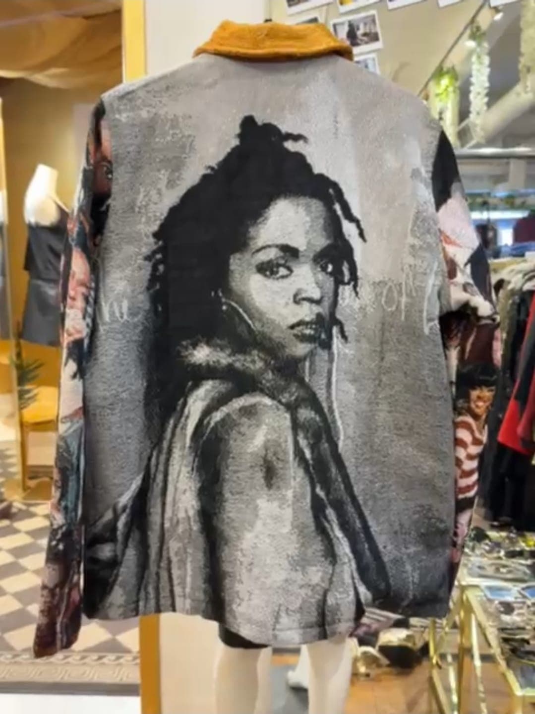 Ms. Hill Long Jacket -- (tax incl.)